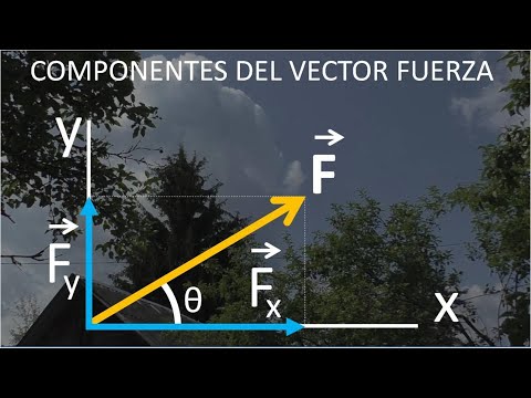 DESCOMPONER UNA FUERZA EN SUS DOS COMPONENTES. Vectores unitarios