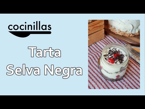 Vasitos de tarta Selva Negra