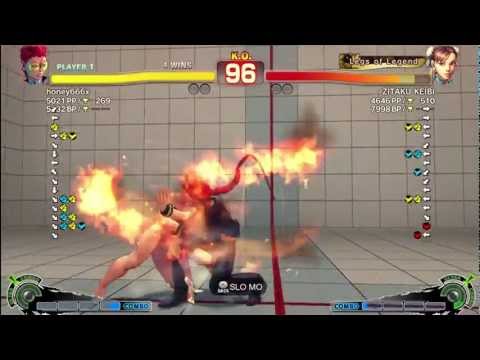 Sabo☆hani (Viper) vs Y24 (Chun Li) - AE 2012 Match *1080p*