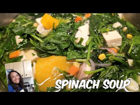 Indonesian Soup: Spinach Soup (Sayur Bening)