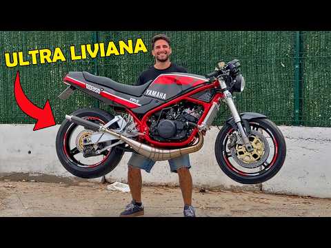 CUANTO PESA mi Yamaha RD350 FULL CARBONO?