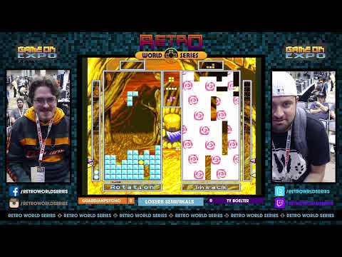 GuardianPsycho vs Ty Boelter (Losers Semifinals) - Tetris Battle Gaiden - Game On Expo 2022