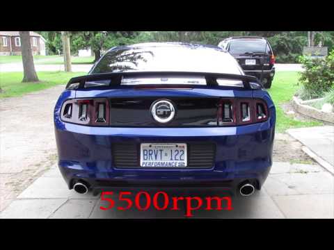 2014 Mustang GT 5.0 Roush Exhaust
