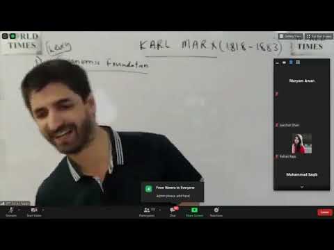 CSS POLITICAL SCIENCE LECTURE 08 KARL MARX PART 2 SIR ALI NAQVI