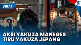 AKSI ORMAS YAKUZA MANEGES Tempel Stiker ke Pedagang Kaki Lima, Terinspirasi Yakuza Jepang