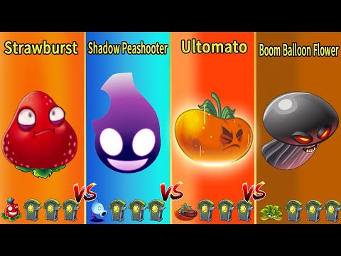 Pvz 2 Challenge - Which AOE Plant Can Detroy 44 Sun Gravestone Using 5 Plant Food ？