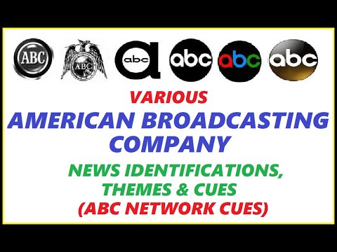 VARIOUS AMERICAN BROADCASTING COMPANY NEWS IDENTIFICATIONS THEMES & CUES (ABC NETWORK CUES)