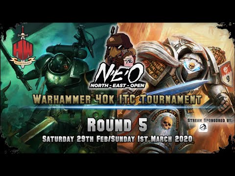 Iron Hands vs Grey Knights - North East Open Round 5 - Warhammer 40K Live ITC Coverage REUPLOAD
