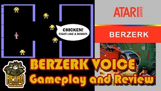 Berzerk Voice Enhanced - Atari 2600 Hack Game Review