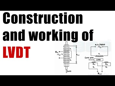 Linear Variable Differential Transformer (LVDT) - Construction & Working - Transducers