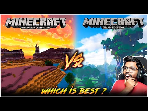 JAVA vs BEDROCK | Which is Best ? | Minecraft in Telugu | Maddy Telugu Gamer