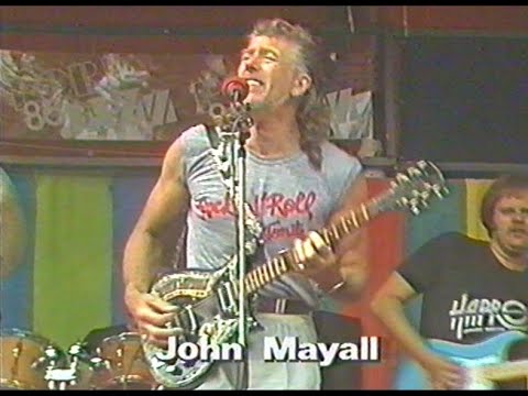 John Mayall Bluesbreakers  - Pori Jazz concert 1986  -