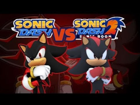 Sonic Dash vs Sonic Dash 2 Sonic Boom Games for Kids - Sonic Games  for iOS: iPhone / iPad, Android