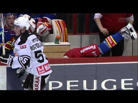 RR55 taklaa Mäen vaihtoaitioon - Jokerit-TPS 11.01.2013