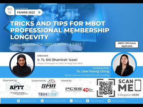 APTT Webinar: Tricks and Tips for MBOT Professional Membership Longevity