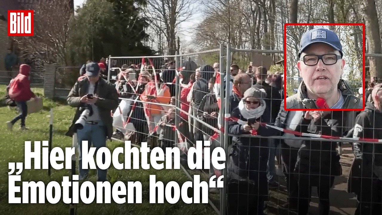 OSTSEE-WAL: Demonstranten stürmen Absperrung! Sie fordern Hilfe für gestrandetes Tier