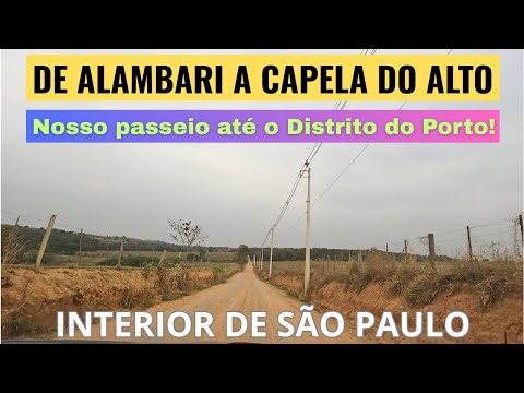 Passeio Rural de Alambari a Capela do Alto pelo Distrito do Porto - Interior de São Paulo