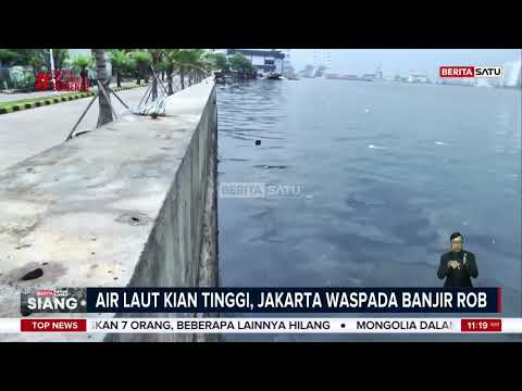Air Laut di Pantai Mutiara Kian Tinggi, Jakarta Waspada Banjir Rob #Beritasatu