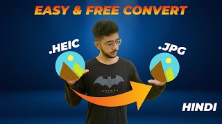 How to Quickly Convert HEIC to JPG on Windows 11 (2022) | Open HEIC files in Windows 10,11 | Hindi