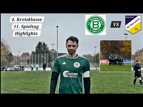 Last game of the first half of the season! TV Badenstedt vs SV Borussia Hannover III / Highlights