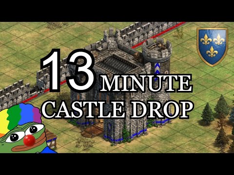13 Minute Castle Drop - Build Order