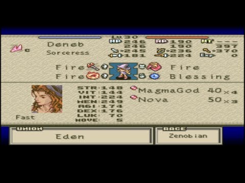 Tactics Ogre LUCT Gameplay Walkthrough Part 113 - Chapter 4 - Sorceress Deneb And Snapshot Sword