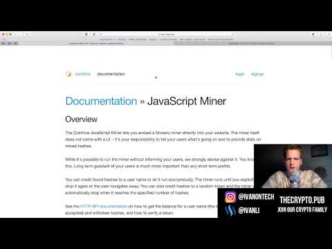 Websites mining using your CPU - Building our own - Programmer explains