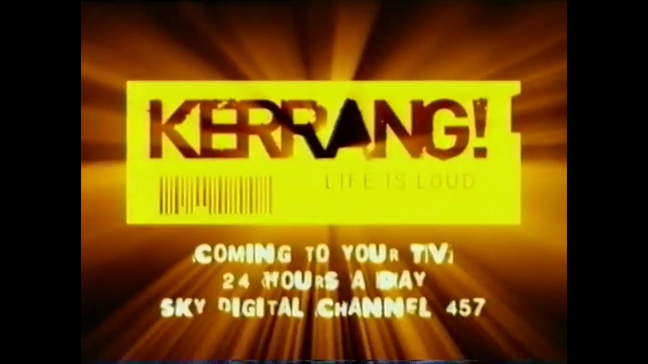 Kerrang pre-launch promo - 2001