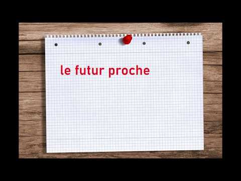 Grammaire - Le futur proche en français