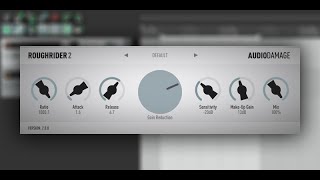 Video thumbnail for Audio Damage Rough Rider 2 Free Compressor Plugin VST/AU Quick Demo by Julian Doe