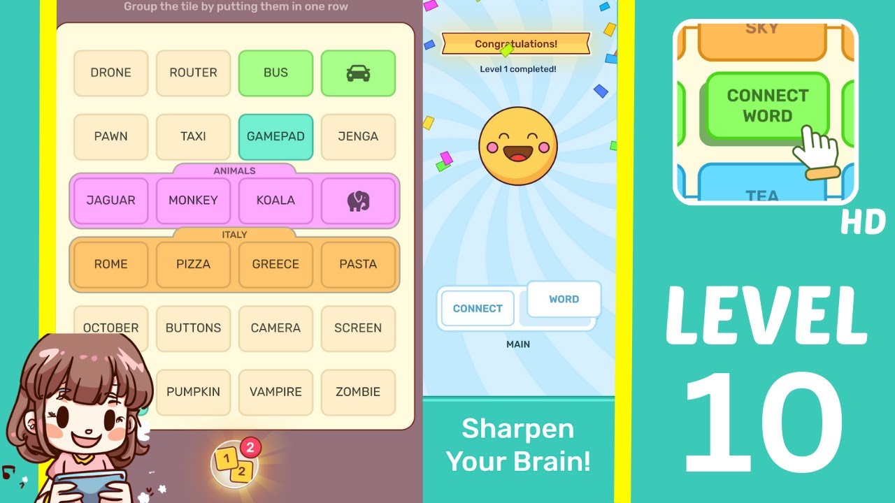 Connect Word level 10