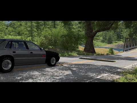 Epic Spike Strip Crashes #15 - BeamNG Drive