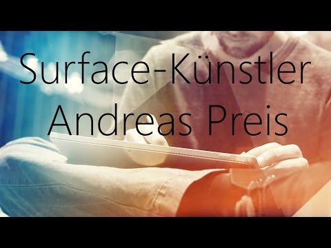 Surface-Künstler Andreas Preis auf der IFA 2015