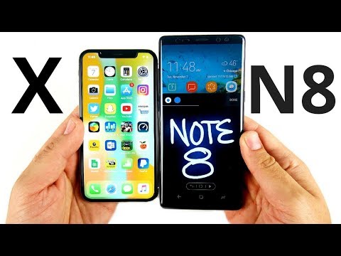 iPhone X vs Note 8: Full Comparison