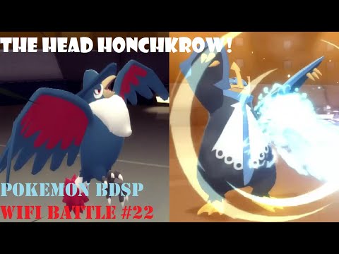 Moxie Honchkrow Sweeps Wifi With Sucker Punch! (Pokémon BDSP Wi-Fi Battle #22)
