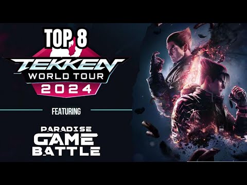 TEKKEN 8 TOURNAMENT: TWT 2024  PARADISE GAME BATTLE TOP 8 ( IVORY COAST )#ivorycost