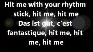 Ian Dury - hit me with your rhythm stick lyrics