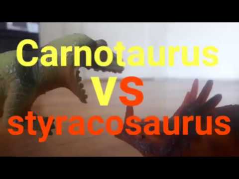 Carnotaurus vs Styracosaurus