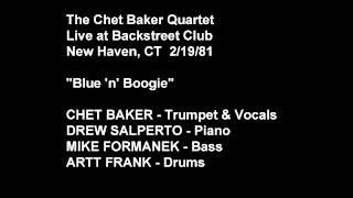 Blue 'n' Boogie, Chet Baker Quartet