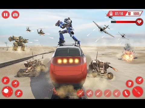 Amazing Train Robot Transformation | Real Train Robot Transformation Android GamePlay