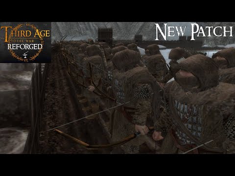 AGAMOUR, THE CAPITAL OF RHUDAUR (Siege Battle) - Third Age: Total War (Reforged)