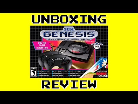 SEGA Genesis MINI 1 Unboxing & Review