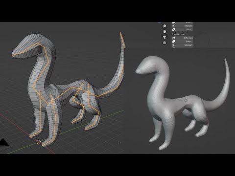 [Blender] Quickly Creating a Base Mesh For Sculpting/Modelling