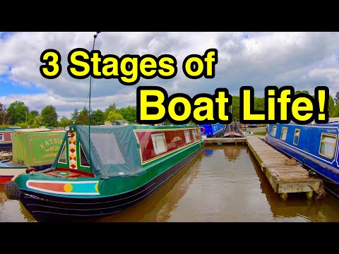 The 3 Stages of Narrowboat Living!