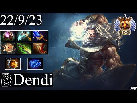 B8.Dendi - Zeus | Midlane Gameplay Dota 2 Patch 7.32d