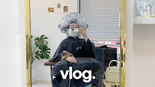 𝗩𝗟𝗢𝗚 여름맞이 관리의 날 👙 레이어드 컷, 밝은 톤 전체 염색, NEW 네일&패디, 홈케어 피부관리, 식단관리까지!