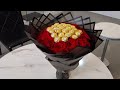 How ToMake Chocolate Bouquet Ferrero Rocher Zkflowers Flowermaking Bouquet Youtube YouTube