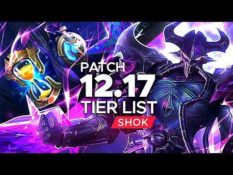 12.17 MID LANE TIER LIST
