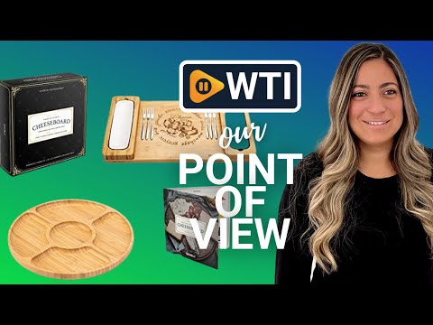 SMIRLY Bamboo Cheese Board Set - WTI product video review