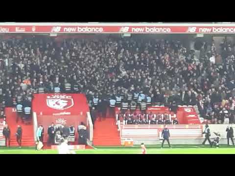 Supporters en colère losc nice 17 12 2017